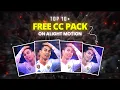 Top 10 Free Soft CC Pack for Alight Motion XML Preset File Included 2026