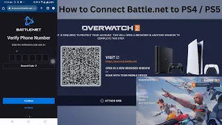 Overwatch 2 Free2Play - How to Connect Battle net to PS4 PS5
