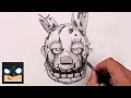 How To Draw Springtrap FNAF Sketch Tutorial