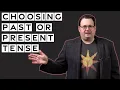 Choosing Past or Present Tense Brandon Sanderson