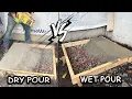 Download Lagu Pouring a DRY vs WET Concrete Slab /// Cutting Them Open AFTER 90 days!! ///Home RENO Ep. 6