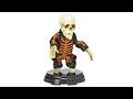 Gemmy Grave Ravers Skeleton Orange - Down