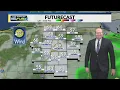 Mostly cloudy and cool Saturday evening before rain returns