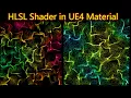 HLSL Shader in UE4 Material Custom Node Download Project Files