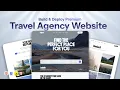 Build and Deploy a Travel Tour Agency Website Step-by-Step HTML CSS JavaScript