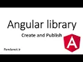 Angular library create and publish - Part 1