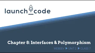 Unit 2 Class 7 Lecture Chapter 8 Interfaces Polymorphism