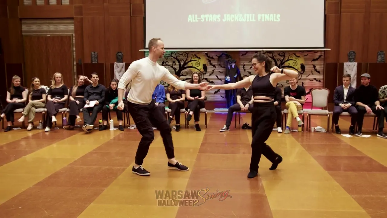 Attila Pártos & Ekaterina Wolff - Jack&Jill All-Stars Finals - Warsaw Halloween Swing 2023