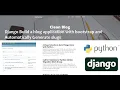 Django Build a blog application with bootstrap and Automatically Generate slugs