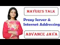 Socket Overview Proxy Server and Internet Addressing Mayuri s Talk Mayuri Mali