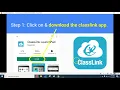 7 How to log into CLASSLINK from MOBILE DEVICE
