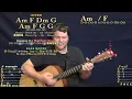 Mr. Jones (Counting Crows) Guitar Cover Lesson with Chords/Lyrics