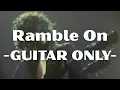 Led Zeppelin - Ramble On ISOLATED GUITARS