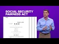 What is the Social Security Fairness Act