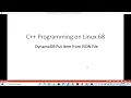 C Programming on Linux - AWS DynamoDB load data to table from JSON file