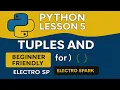 Python Lesson 5 Tuples and Sets Explained Beginner Friendly Tutorial 2025