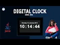 How To Make Digital In Java Using Netbeans IDE With Full Source Code Tech Programming