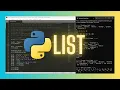 List in Python - Creating Accessing Looping Slicing Modifying and Utilizing list Methods