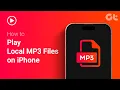How To Play Local MP3 Files on iPhone EASY Method Play MP3 Files on iPhone