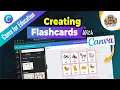 How to Create Flashcards in Canva Easy Study Aids Tutorial by Genius Junkie