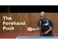 Download Lagu Forehand Push | Table Tennis | PingSkills