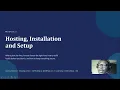 M O D U L E 2 Hosting Installation and Setup - Part One