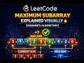 LeetCode Maximum Subarray Explained Visually Kadane s Algorithm
