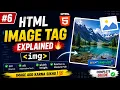 HTML Image Tag Explained img tag src alt Width Height HTML Tutorial in Hindi