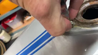 How to install a gas cap on your bevel drive Ducati