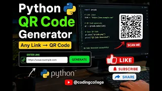 How to Generate a QR Code from Any Link Using Python Python QR Code Generator