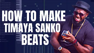 timaya sanko type beat in fl studio afro dancehall beat tutorial