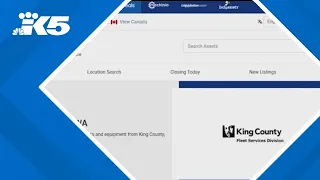 King County launches new public surplus auction site