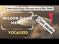 Wilson-Davis Memo Text-to-Speech Vocalized Transcript