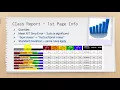 MAP Reports - Class Report