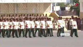 شاهد المسير بالعصا للجيش السلطاني العماني 