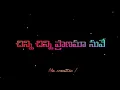 Download Lagu Chinni Chinni Pranam Wattsapp status //black screen\\\\