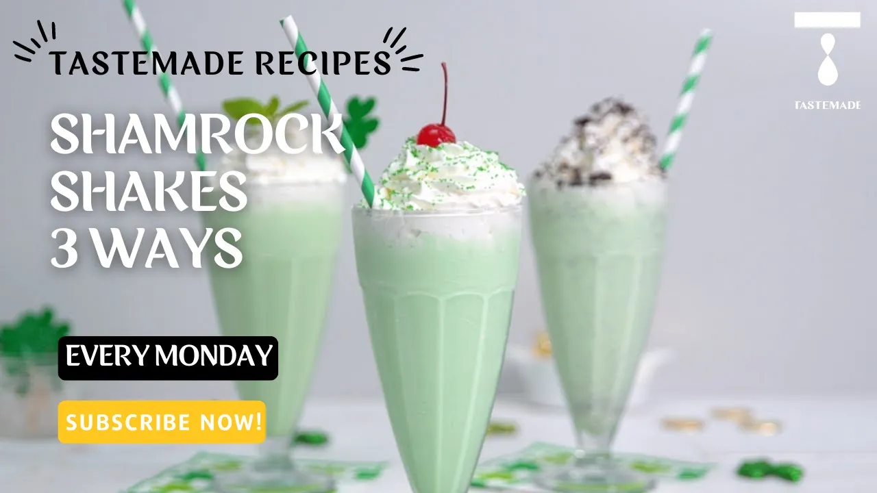 Shamrock Shakes 3 Ways - Get Lucky with These Festive Treats!