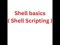 Shell Basics Linux Commands Software Engineering