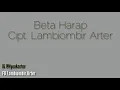 Lagu Beta Harap (Akustik Version)-Cipt. Lambiombir Arter
