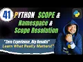Python Scope and Namespace Explained Scope Resolution in Python Coders India By Rohit Tyagi