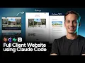 I Built a Client Website Custom CMS Dashboard in Claude Code