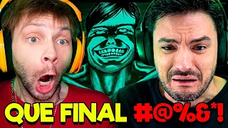 🔥Que FINAL FOI ESSE!?! Felipe Neto jogando No, I'm Not Human EXPLODIU minha mente