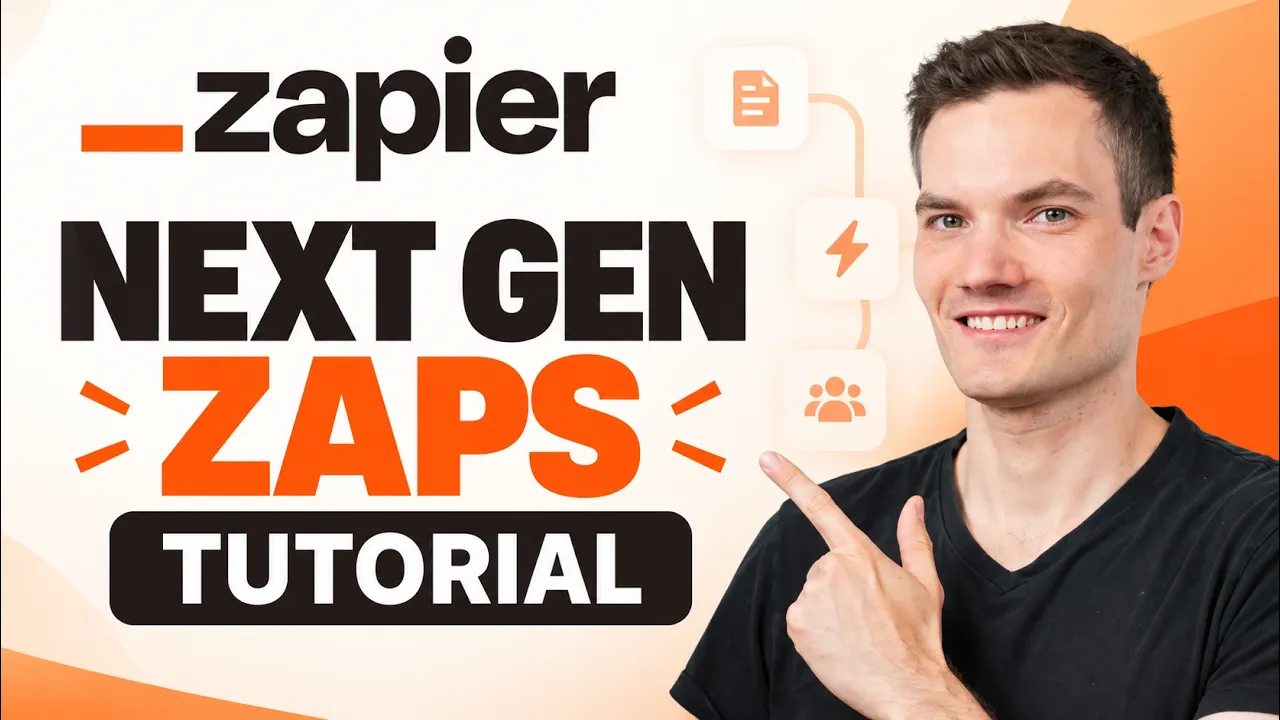 How to Use Zapier Next Gen Zaps (Step-by-Step Tutorial): video thumbnail