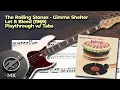 Download Lagu The Rolling Stones - Gimme Shelter (Bass Cover) (Lesson w/ Tabs)
