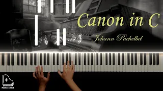 Download The Pachelbel's Canon, But in C Major (Most Beautiful Piano Cover) MP3