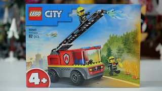 LEGO City 60463 Fire Engine - LEGO Speed Build Review