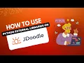 How to use Python s external libraries in JDoodle