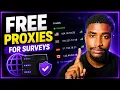 How to Get a Free Proxy Server for Online Surveys Step-by-Step 2026