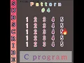 Pattern 4 Rectangular Number Pattern in C programming Language