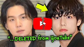 BREAKING V Deleted From YouTube Where Is Suga Jungkook Is Taking A Break 